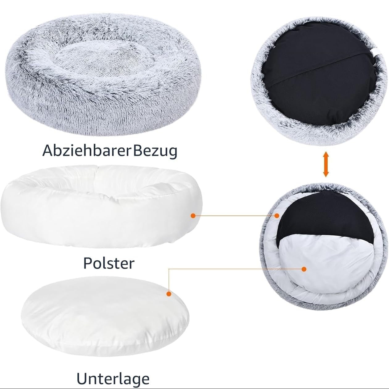 Kuschelbett Fluffy Deluxe